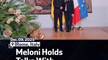 Meloni Holds Talks With Zelenskyy