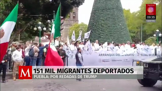 INM reporta 151 mil migrantes deportados tras redadas antimigrantes de Donald Trump