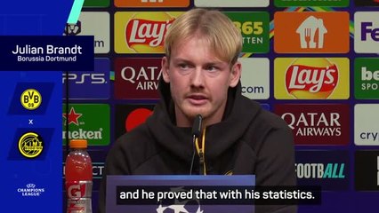 Julian Brandt still in awe of 'sensational' ex-Dortmund team-mate Haaland