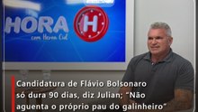 Candidatura de Flávio Bolsonaro só dura 60 dias, prevê Julian; “Não aguenta o próprio pau do galinheiro”