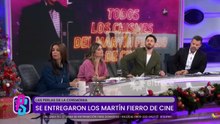 El tenso cruce entre Natalia Oreiro y Benjamín Vicuña en los Martín Fierro de Cine 2025