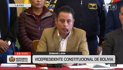 Concluye la reunión del vicepresidente Lara con los jefes de bancadas legislativas