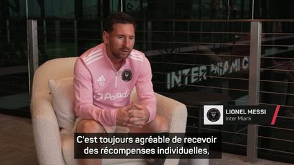 Inter Miami - MVP de MLS pour la 2ème saison de suite, Messi remercie ses coéquipiers