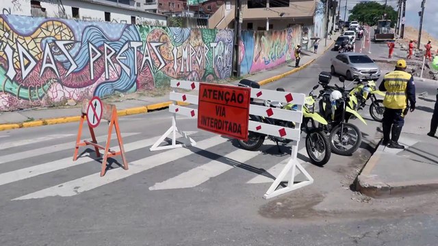 Interrupção de Fluxo e Alterações de Itinerário: Obra de Duplicação na Ladeira da Coab Causa Transtornos no Trânsito