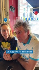 "On a divorcé avant le match", au bar "Le Marseillais", les supporters de l’OM et de l’Union réunis