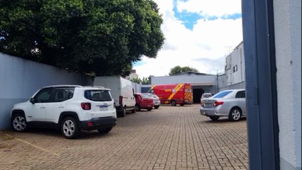 Trabalhador sofre queda de aproximadamente três metros e fica ferido no Centro