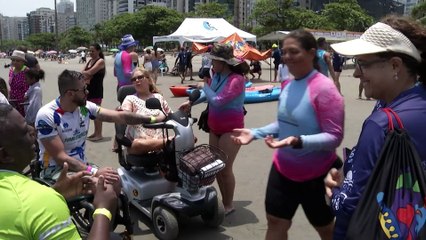 Virada inclusiva em Santos