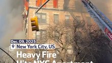 Heavy Fire Hits NYC Apartment