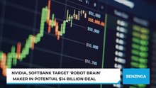 Nvidia, SoftBank Target 'Robot Brain' Maker In Potential $14 Billion Deal