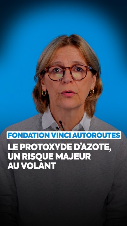 La consommation de protoxyde d’azote explose, surtout chez les jeunes. Bernadette Moreau, déléguée générale de la Fondation VINCI Autoroutes, alerte sur les dangers de cette pratique, notamment en voiture, où elle peut entraîner des accidents graves.