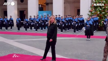 Italia-Ucraina, Meloni riceve Zelensky a palazzo Chigi