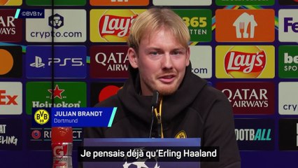 Brandt encense Haaland : « Un joueur fantastique, un homme sensationnel » - Foot - Ligue des champions