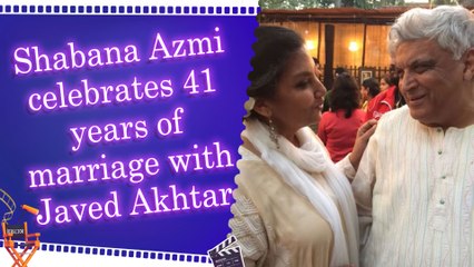 Shabana Azmi shares emotional anniversary message as she and Javed Akhtar complete 41 years