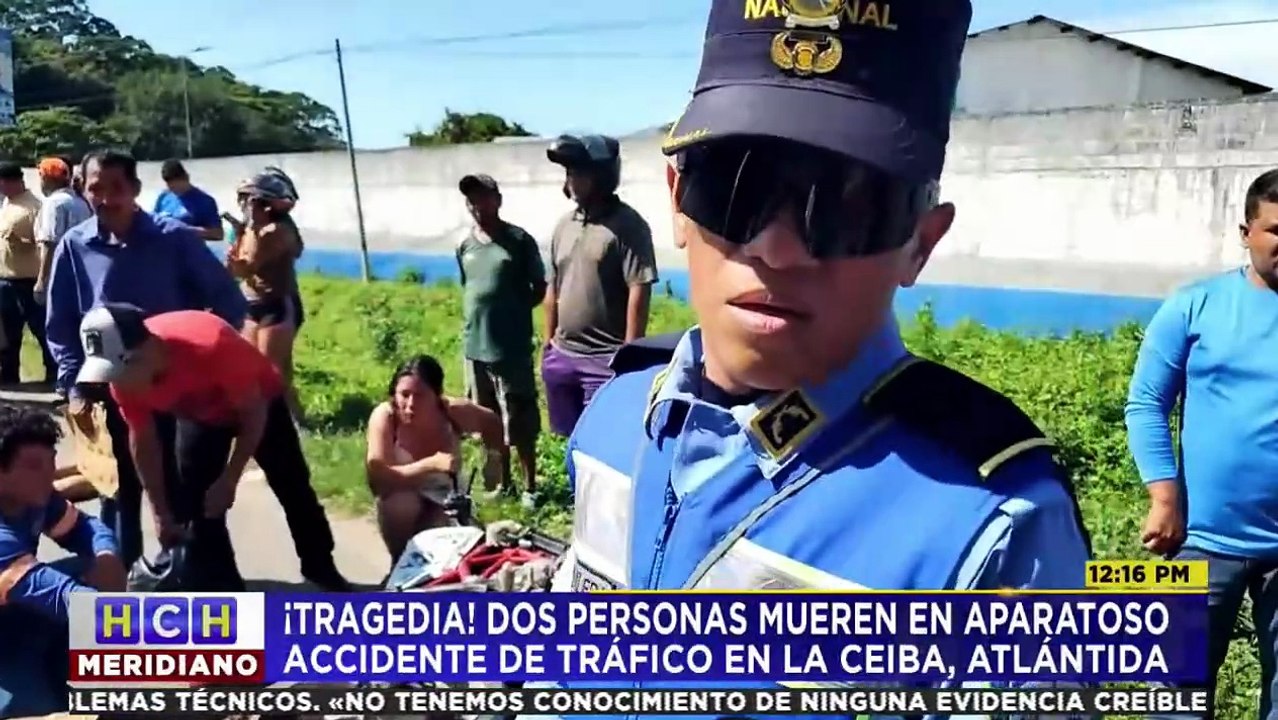 ¡Tragedia! Dos ocupantes de moto perecen arrollados por "rastra fantasma" en La Ceiba