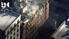 Feu dans un immeuble à Manhattan, évacuations, 140 pompiers pour éteindre les flammes