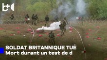 Un soldat britannique meurt accidentellement en Ukraine