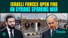 VIDEO: Israeli Forces FIRE On Syrians As Highway Turns Into WARZONE |Israel vs Syria Full-Scale War?