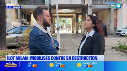 Ilot Milan à Part-Dieu : ces habitants se mobilisent contre sa destruction