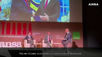 Photoansa, Renzi: "Dal Covid al 'ciclone Trump', e' il nuovo disordine mondiale"