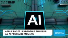 Apple Faces Leadership Shakeup As AI Pressure Mounts