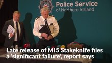 Late release of MI5 Stakeknife files a ‘significant failure’, report says