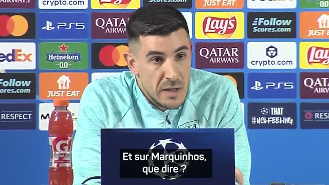 Athletic - Berchiche : “J’ai beaucoup de respect et d’affection pour Marquinhos”