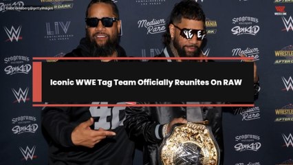 Iconic WWE Tag Team Officially Reunites On RAW