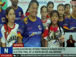 Deportes | Delegación de Yaracuy triunfa en la disciplina del balonmano en los III Judenacom 2025