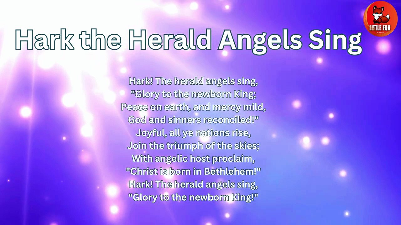 🎵 Hark! The Herald Angels Sing - Songs for Kids🎵 _ Christmas Songs #kids #christmas  #christiansongs