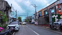 Late Afternoon on Del Pilar Street in Cabanatuan City, Nueva Ecija in the Philippines