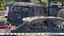 Captaron el vehículo que transportaba explosivos que estallaron en Coahuayana, Michoacán