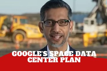 Google CEO shocks viewers by revealing plans for data centers in space