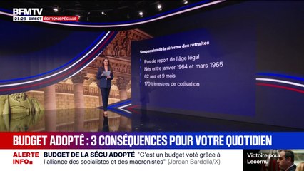 Réforme des retraites, arrêts de travail, congé de naissance: voici trois conséquences pour votre quotidien après l'adoption du budget de la Sécu