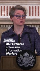 UK FM Warns of Russian Information Warfare