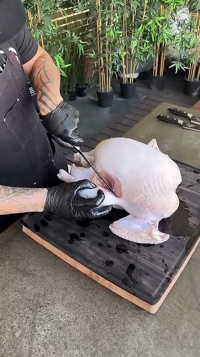 Smoked a Frog Style Turkey #turkey #thanksgivingdinner #thanksgiving