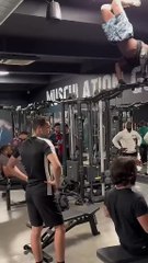 Hard work makes you perfect 🤯💪 #prank #gym #fitness #short