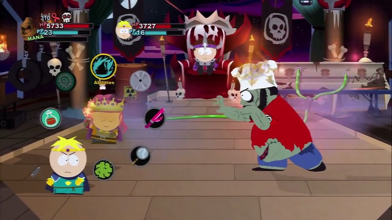 South Park The Stick of Truth Walkthrough Part 12 (PS3, Xbox 360) No Commentary - ENDING