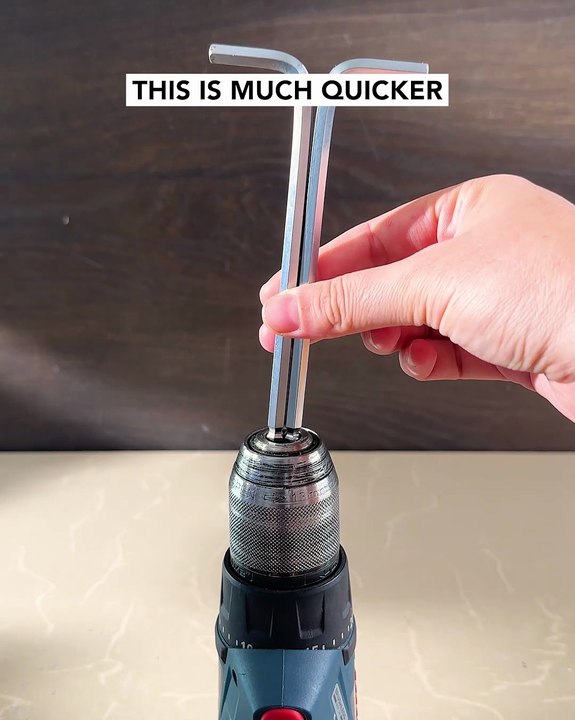 Drill hack to neatly roll ropes