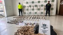 Incautan 110 kilos de pólvora en Bucaramanga y Girón durante operativos navideños