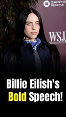 Billie Eilish Stuns Fans in Chic Miu Miu Skirt While Showing Weight Loss at Innovator Award Ceremony