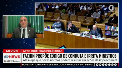 “Necessidade de código de conduta já é um alerta”, diz Motta sobre STF