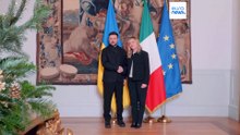 Zelenski cierra en Roma una cumbre clave tras su encuentro con el Papa y las críticas de Trump: "Confío en Meloni"
