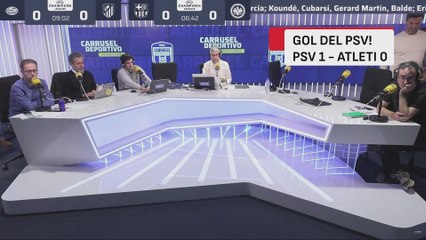 Resumen y goles del PSV 2 - Atlético de Madrid 3 | Audio Carrusel