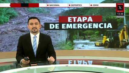 Hidalgo mantiene activa la emergencia por derrumbes e inundaciones de octubre