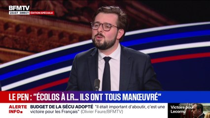 Budget de la Sécu adopté: "Il n'y a de majorité pour personne, on vote un texte parce qu'on pense que c'est un bon texte", déclare Philippe Brun, député (Socialistes et apparentés)