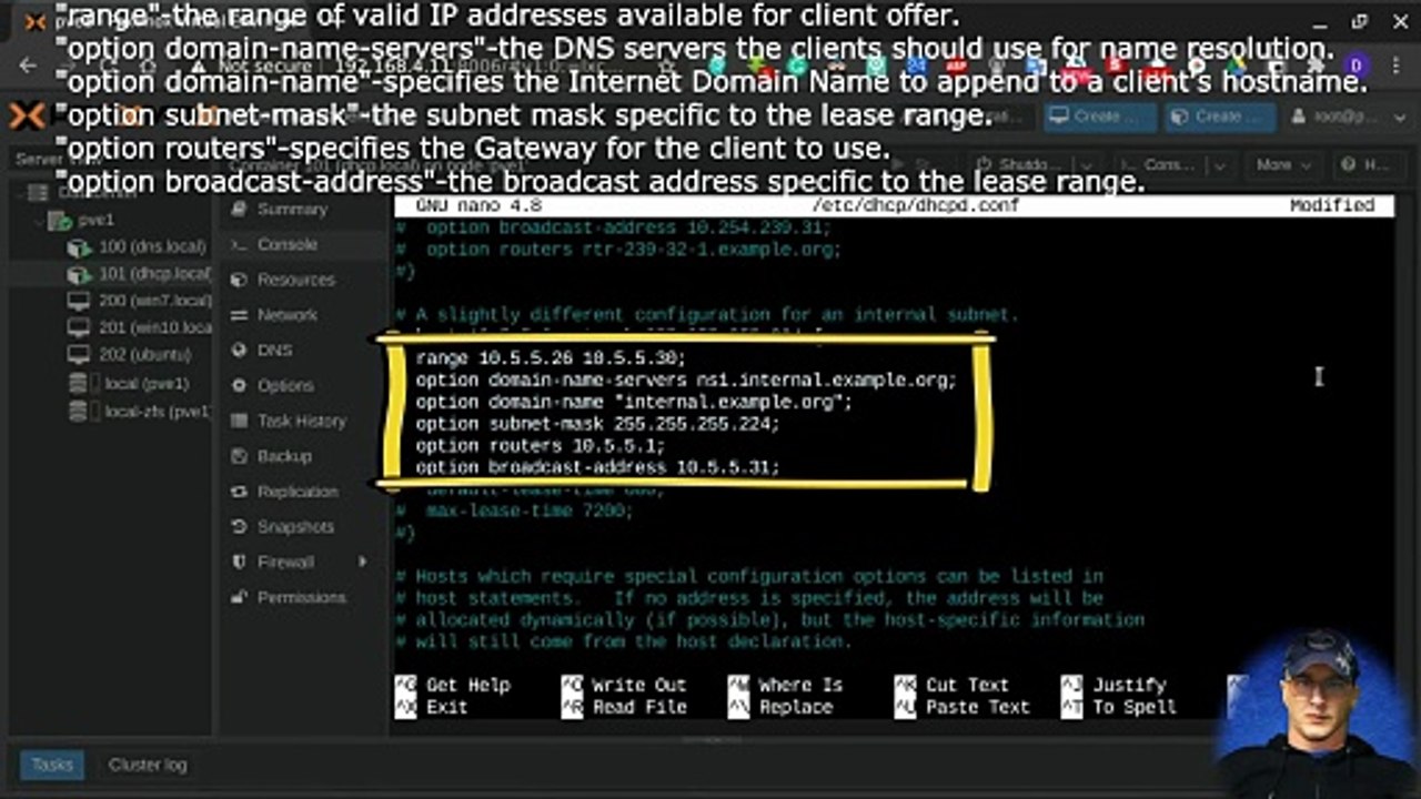 How to install DHCP server