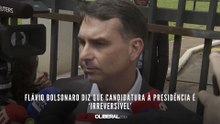 Flávio Bolsonaro diz que candidatura à presidência é ‘irreversível’