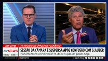 Sessão da Câmara é suspensa após confusão envolvendo Glauber Braga