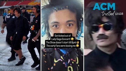 Serial celebrity pest evicted from Lady Gaga concert
