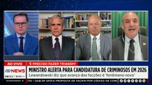 Ministro alerta para candidatura de criminosos em 2026